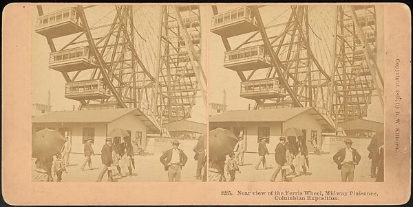 [Group of 66 Stereograph Views of the 1893 Chicago World's Fair and Columbian Exposition], Strohmeyer &amp; Wyman (American), Albumen silver prints