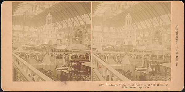 [Group of 66 Stereograph Views of the 1893 Chicago World's Fair and Columbian Exposition], Strohmeyer &amp; Wyman (American), Albumen silver prints