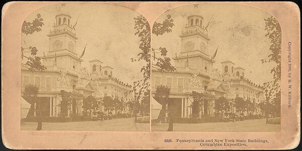 [Group of 66 Stereograph Views of the 1893 Chicago World's Fair and Columbian Exposition], Strohmeyer &amp; Wyman (American), Albumen silver prints