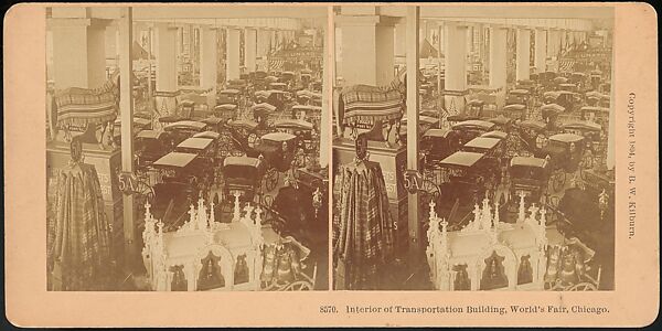 [Group of 66 Stereograph Views of the 1893 Chicago World's Fair and Columbian Exposition], Strohmeyer &amp; Wyman (American), Albumen silver prints