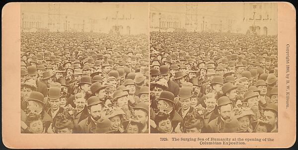 [Group of 66 Stereograph Views of the 1893 Chicago World's Fair and Columbian Exposition], Strohmeyer &amp; Wyman (American), Albumen silver prints