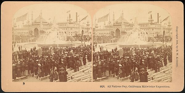 [Group of 66 Stereograph Views of the 1893 Chicago World's Fair and Columbian Exposition], Strohmeyer &amp; Wyman (American), Albumen silver prints