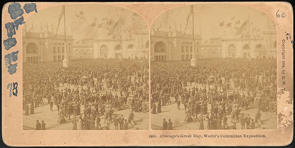 [Group of 66 Stereograph Views of the 1893 Chicago World's Fair and Columbian Exposition], Strohmeyer &amp; Wyman (American), Albumen silver prints