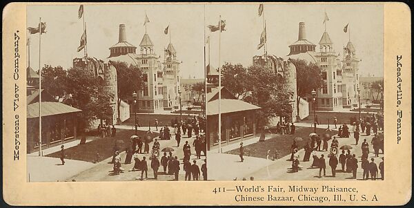 [Group of 66 Stereograph Views of the 1893 Chicago World's Fair and Columbian Exposition], Strohmeyer &amp; Wyman (American), Albumen silver prints