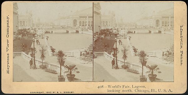 [Group of 66 Stereograph Views of the 1893 Chicago World's Fair and Columbian Exposition], Strohmeyer &amp; Wyman (American), Albumen silver prints