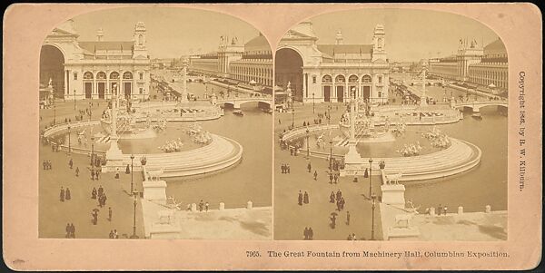 [Group of 66 Stereograph Views of the 1893 Chicago World's Fair and Columbian Exposition], Strohmeyer &amp; Wyman (American), Albumen silver prints