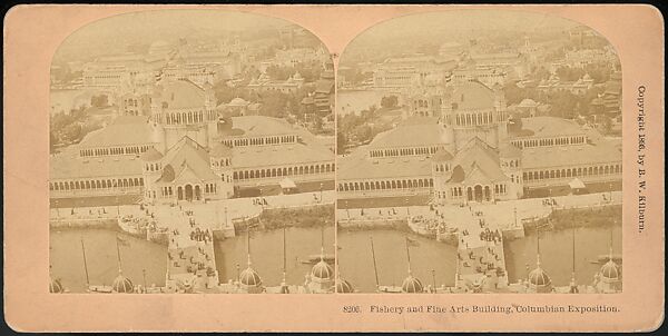[Group of 66 Stereograph Views of the 1893 Chicago World's Fair and Columbian Exposition], Strohmeyer &amp; Wyman (American), Albumen silver prints