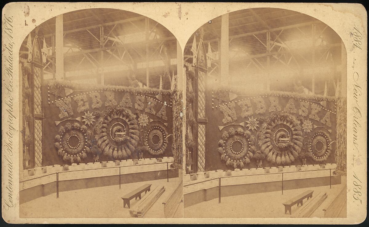 [Group of 18 Stereograph Views of the 1884/1885 New Orleans Centennial International Exhibition], Centennial Photographic Company (American, founded 1876), Albumen silver prints
