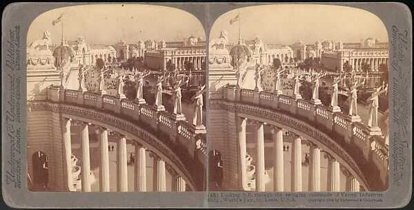 [Group of 47 Stereograph Views of the 1904 St. Louis World's Fair and Louisiana Purchase Exposition], C. H. Graves (American), Albumen silver prints