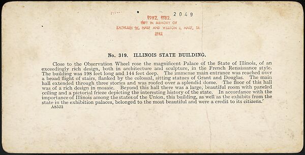 [Group of 47 Stereograph Views of the 1904 St. Louis World's Fair and Louisiana Purchase Exposition], C. H. Graves (American), Albumen silver prints