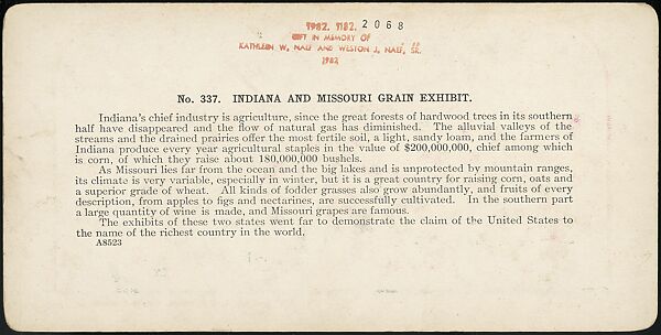 [Group of 47 Stereograph Views of the 1904 St. Louis World's Fair and Louisiana Purchase Exposition], C. H. Graves (American), Albumen silver prints