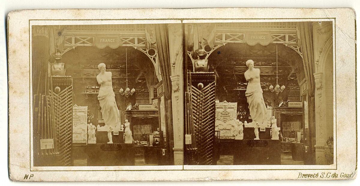[Group of 266 Stereograph Views of the 1855 and/or 1867 Universal Expositions in Paris, France], M. Leon (French), Albumen silver prints