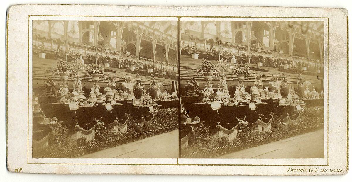[Group of 266 Stereograph Views of the 1855 and/or 1867 Universal Expositions in Paris, France], M. Leon (French), Albumen silver prints
