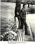Jackie & Me, Lutz Bacher (American, died 2019), Gelatin silver print