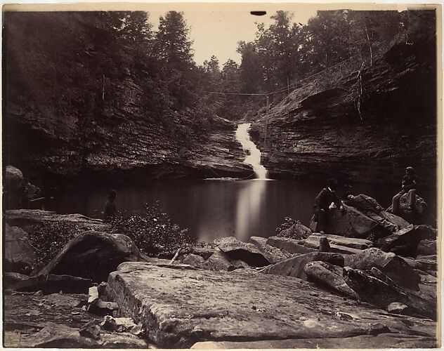 [Lula Lake and Upper Falls on Rock Creek, near Lookout Mountain, Georgia]