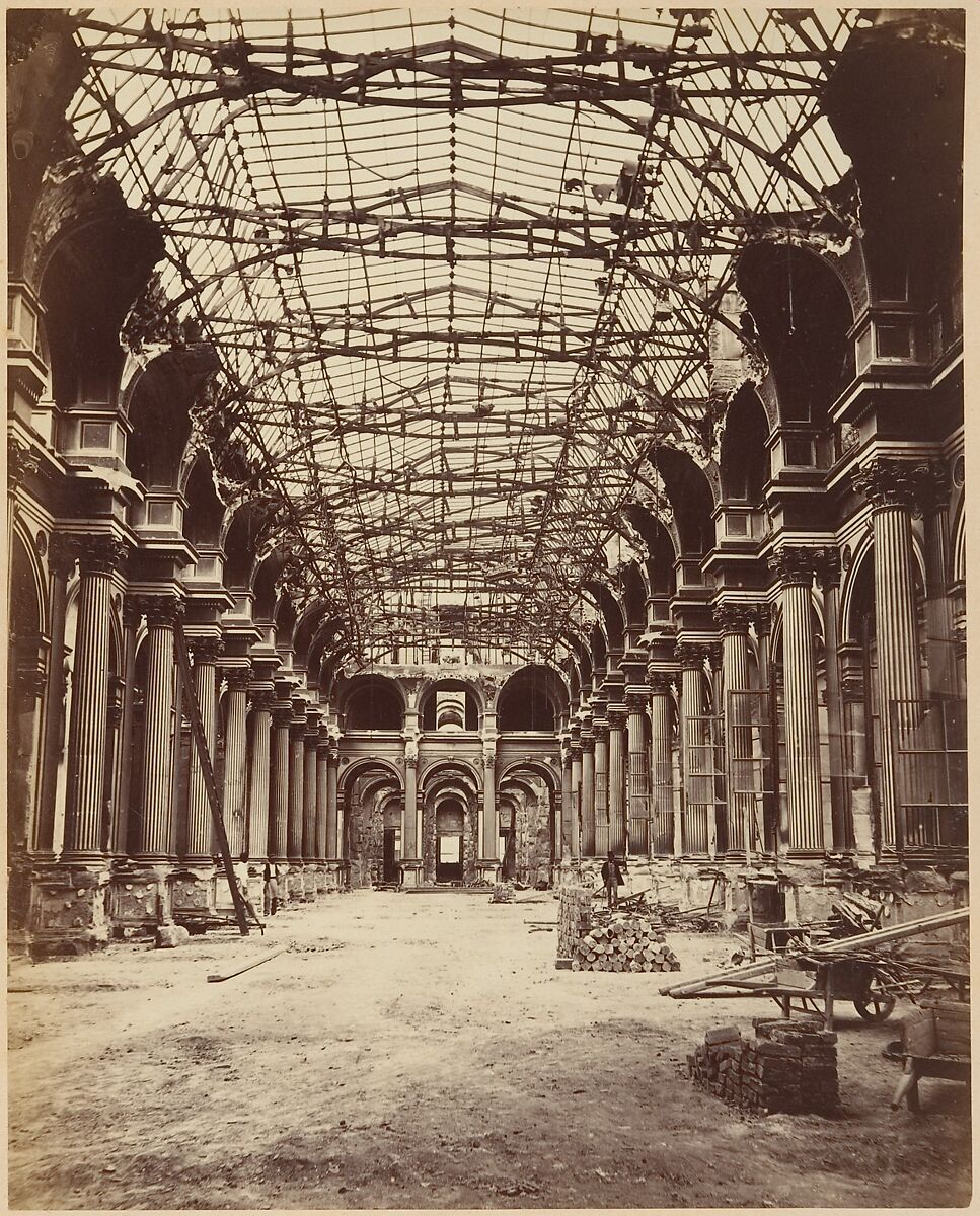 Les Ruines de Paris et de ses Environs 1870-1871: Cent Photographies: Premier Volume.  Par A. Liébert, text par Alfred d'Aunay., Alphonse J. Liébert (French, 1827–1913), Albumen silver prints from glass negatives