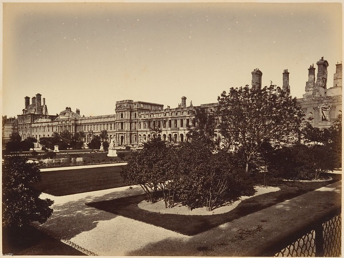 Les Ruines de Paris et de ses Environs 1870-1871: Cent Photographies: Premier Volume.  Par A. Liébert, text par Alfred d'Aunay., Alphonse J. Liébert (French, 1827–1913), Albumen silver prints from glass negatives