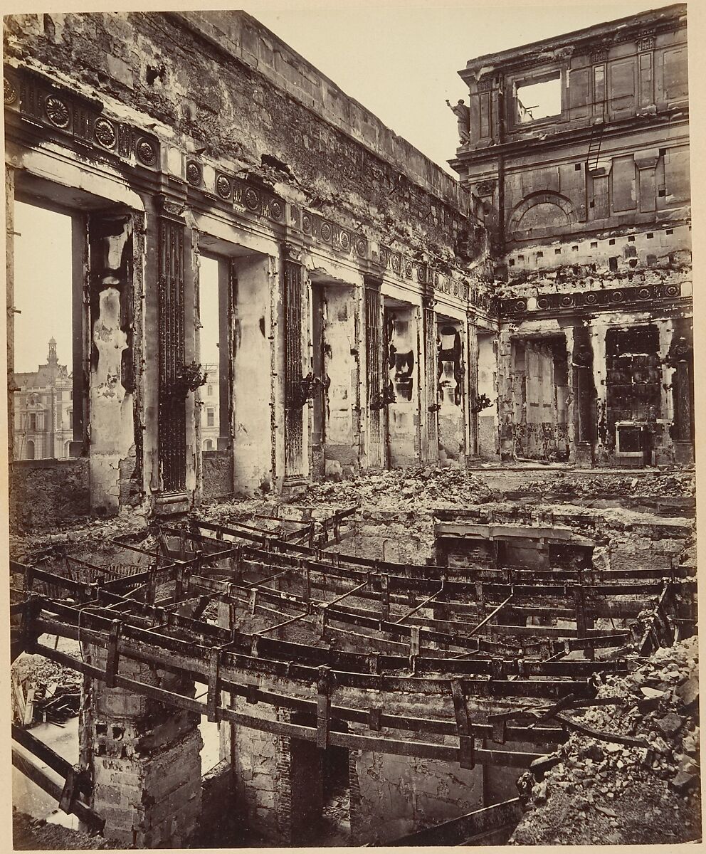 Les Ruines de Paris et de ses Environs 1870-1871: Cent Photographies: Premier Volume.  Par A. Liébert, text par Alfred d'Aunay., Alphonse J. Liébert (French, 1827–1913), Albumen silver prints from glass negatives