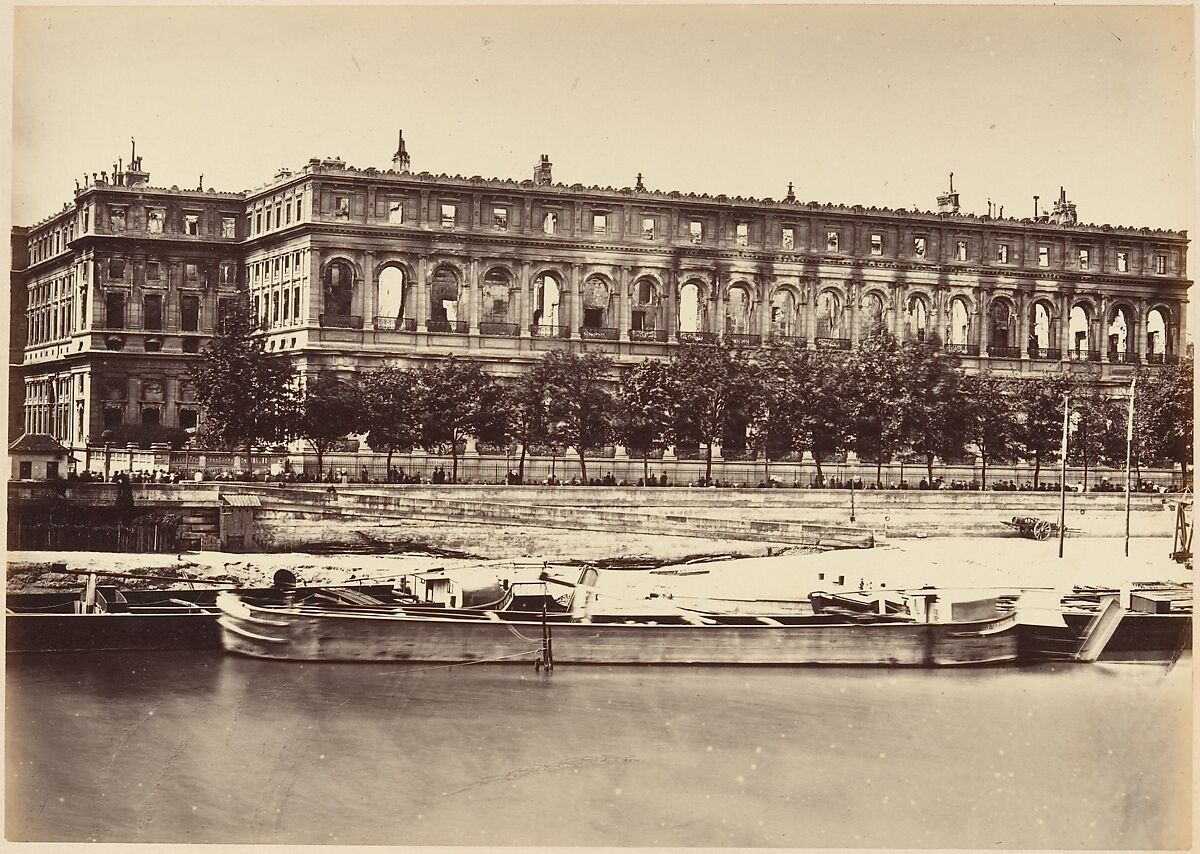 Les Ruines de Paris et de ses Environs 1870-1871: Cent Photographies: Premier Volume.  Par A. Liébert, text par Alfred d'Aunay., Alphonse J. Liébert (French, 1827–1913), Albumen silver prints from glass negatives