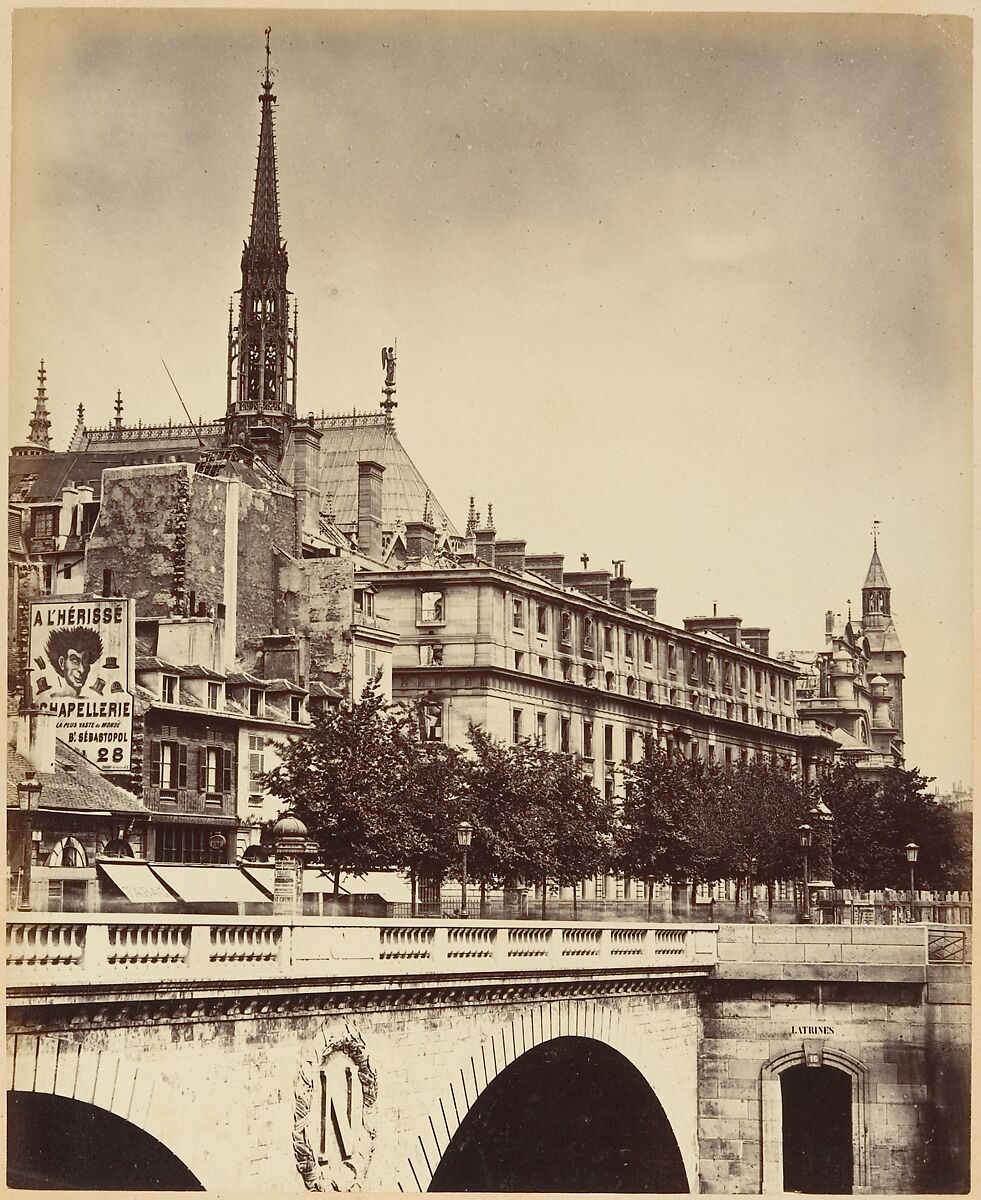 Les Ruines de Paris et de ses Environs 1870-1871: Cent Photographies: Premier Volume.  Par A. Liébert, text par Alfred d'Aunay., Alphonse J. Liébert (French, 1827–1913), Albumen silver prints from glass negatives