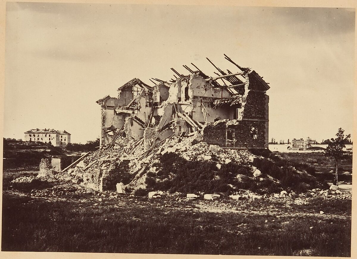 Les Ruines de Paris et de ses Environs 1870-1871: Cent Photographies: Premier Volume.  Par A. Liébert, text par Alfred d'Aunay., Alphonse J. Liébert (French, 1827–1913), Albumen silver prints from glass negatives