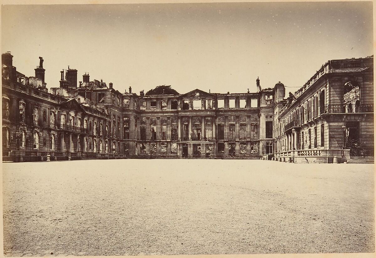 Les Ruines de Paris et de ses Environs 1870-1871: Cent Photographies: Second Volume.  Par A. Liébert, text par Alfred d'Aunay., Alphonse J. Liébert (French, 1827–1913), Albumen silver prints from glass negatives