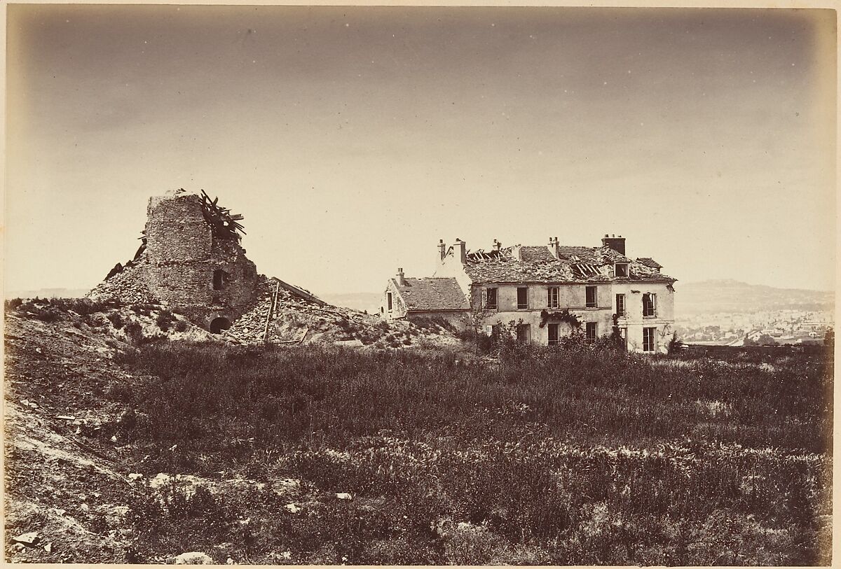 Les Ruines de Paris et de ses Environs 1870-1871: Cent Photographies: Second Volume.  Par A. Liébert, text par Alfred d'Aunay., Alphonse J. Liébert (French, 1827–1913), Albumen silver prints from glass negatives
