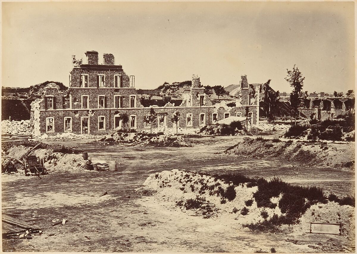 Les Ruines de Paris et de ses Environs 1870-1871: Cent Photographies: Second Volume.  Par A. Liébert, text par Alfred d'Aunay., Alphonse J. Liébert (French, 1827–1913), Albumen silver prints from glass negatives