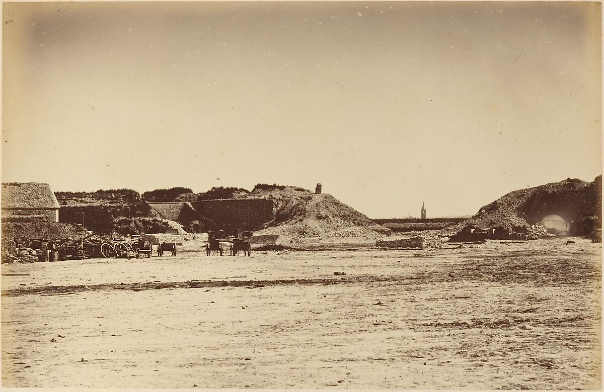 Les Ruines de Paris et de ses Environs 1870-1871: Cent Photographies: Second Volume.  Par A. Liébert, text par Alfred d'Aunay., Alphonse J. Liébert (French, 1827–1913), Albumen silver prints from glass negatives