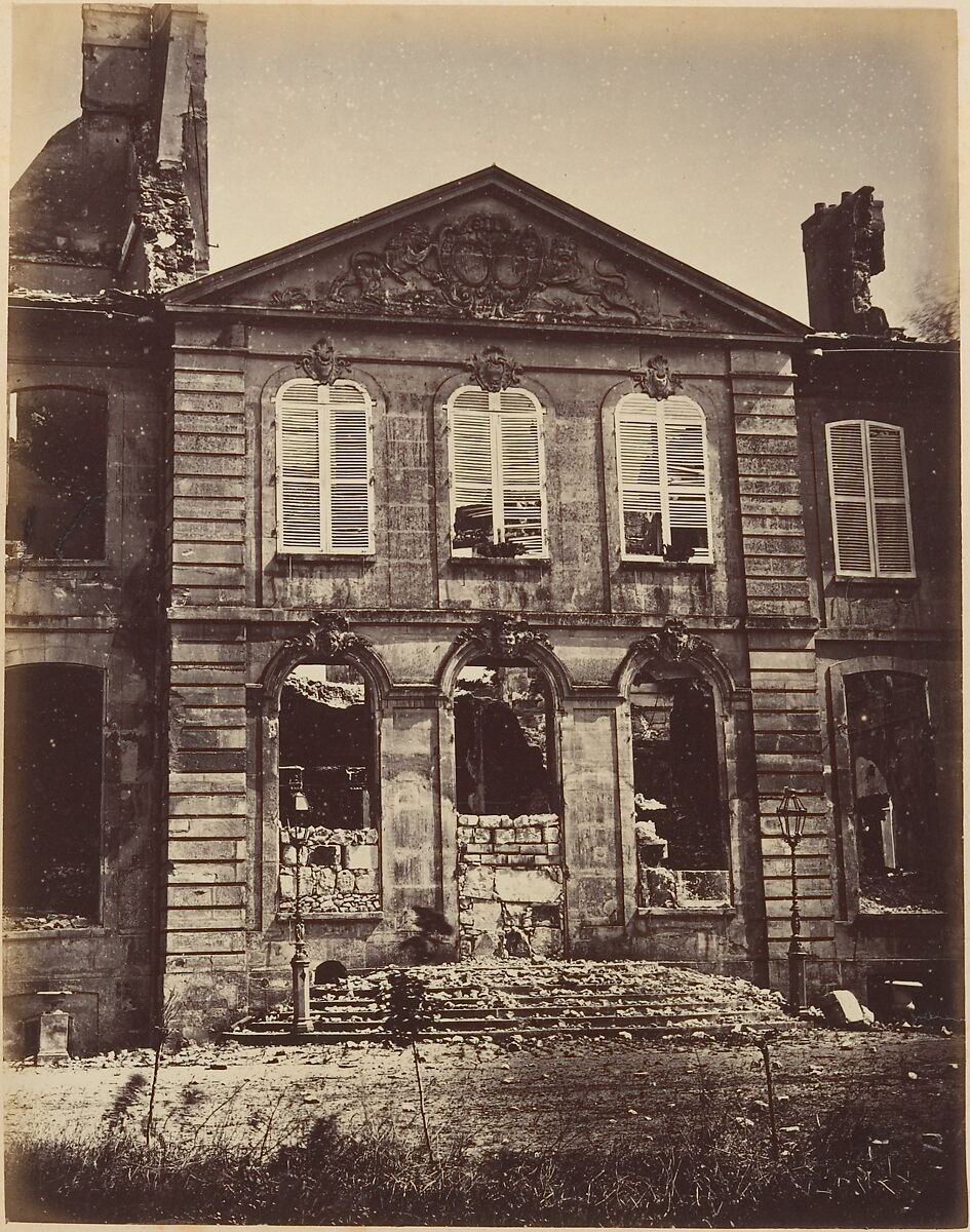 Les Ruines de Paris et de ses Environs 1870-1871: Cent Photographies: Second Volume.  Par A. Liébert, text par Alfred d'Aunay., Alphonse J. Liébert (French, 1827–1913), Albumen silver prints from glass negatives