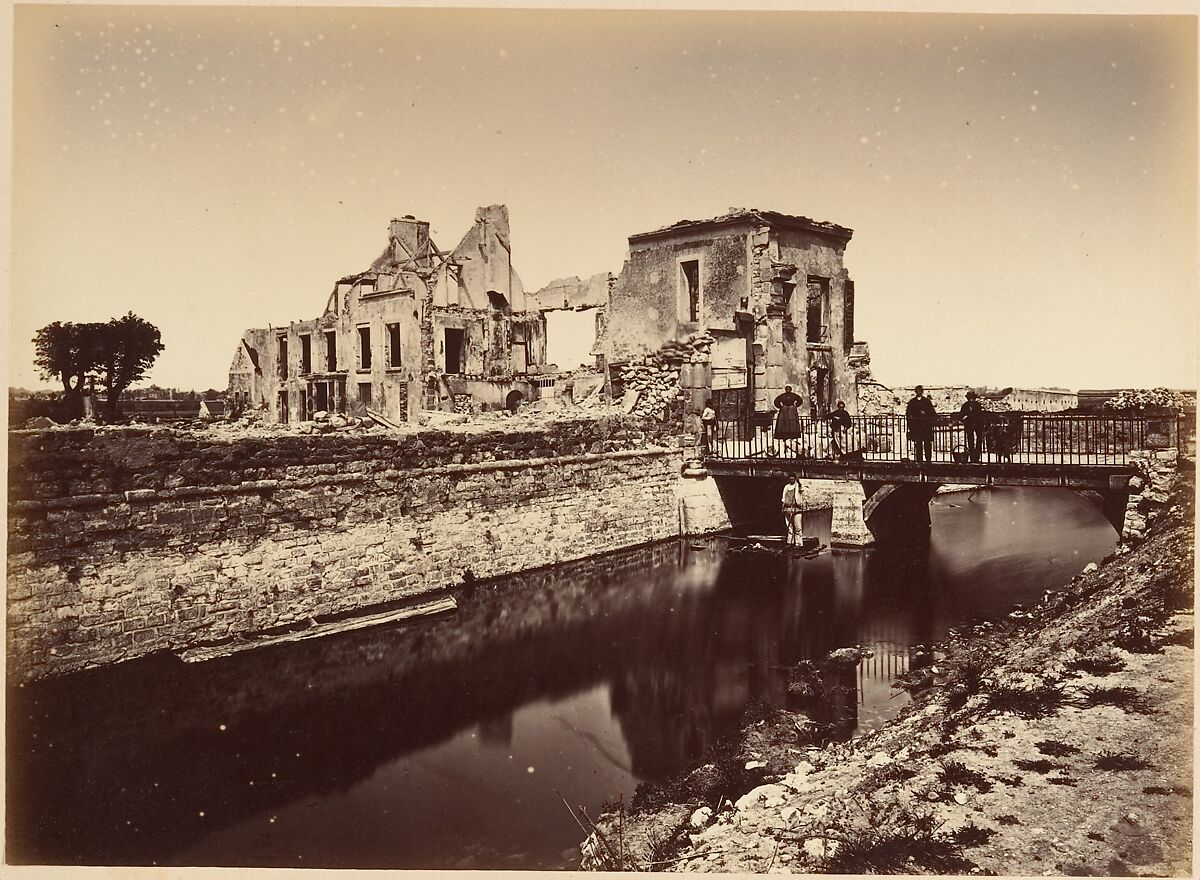 Les Ruines de Paris et de ses Environs 1870-1871: Cent Photographies: Second Volume.  Par A. Liébert, text par Alfred d'Aunay., Alphonse J. Liébert (French, 1827–1913), Albumen silver prints from glass negatives