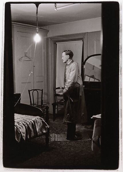 The Backwards Man in his hotel room, N.Y.C., Diane Arbus (American, New York 1923–1971 New York), Gelatin silver print 