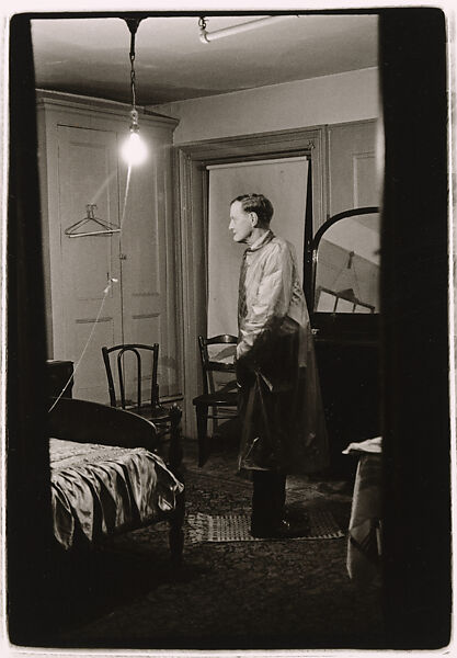 The Backwards Man in his hotel room, N.Y.C., Diane Arbus  American, Gelatin silver print
