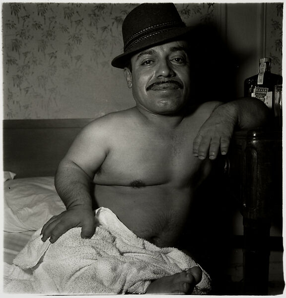 Diane Arbus | Mexican dwarf in his hotel room in N.Y.C. | The ...