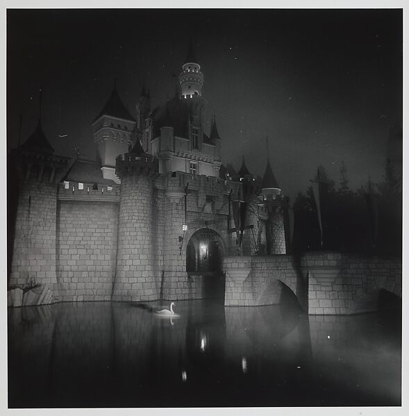 A castle in Disneyland, Cal., Diane Arbus (American, New York 1923–1971 New York), Gelatin silver print 