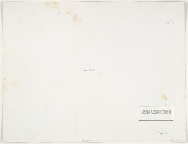 [Hindu Ascetic on Street with Onlookers, India], Leon Levinstein (American, Buckhannon, West Virginia 1910–1988 New York), Gelatin silver print