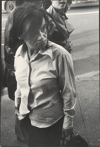 [Woman on Street Carrying Purse, New York], Leon Levinstein (American, Buckhannon, West Virginia 1910–1988 New York), Gelatin silver print 