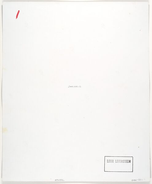 [Man with Mouth Open, Sitting in Dentist's Chair, India], Leon Levinstein (American, Buckhannon, West Virginia 1910–1988 New York), Gelatin silver print