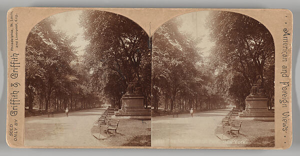 [Collection of 3,885 Stereographic Views of the Architecture, Sculpture, Landscape, and Pathways of Central Park, with Related Street Scenes of New York City], Various, American, Albumen silver prints; gelatin silver prints