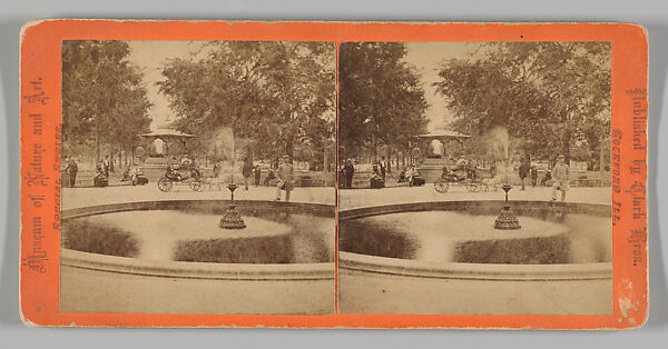 [Collection of 3,885 Stereographic Views of the Architecture, Sculpture, Landscape, and Pathways of Central Park, with Related Street Scenes of New York City], Various, American, Albumen silver prints; gelatin silver prints