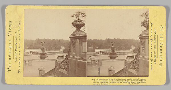 [Collection of 3,885 Stereographic Views of the Architecture, Sculpture, Landscape, and Pathways of Central Park, with Related Street Scenes of New York City], Various, American, Albumen silver prints; gelatin silver prints