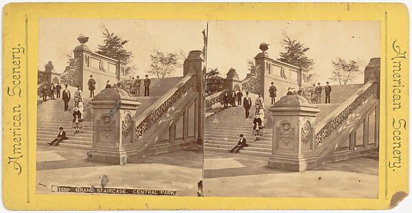 [Collection of 3,885 Stereographic Views of the Architecture, Sculpture, Landscape, and Pathways of Central Park, with Related Street Scenes of New York City], Various, American, Albumen silver prints; gelatin silver prints