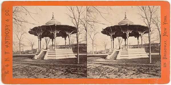 [Collection of 3,885 Stereographic Views of the Architecture, Sculpture, Landscape, and Pathways of Central Park, with Related Street Scenes of New York City], Various, American, Albumen silver prints; gelatin silver prints