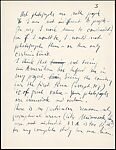 "While working (photographing) I never establish...", Robert Frank (American (born Switzerland), Zurich 1924–2019 Inverness, Nova Scotia), Ink on paper (manuscript)