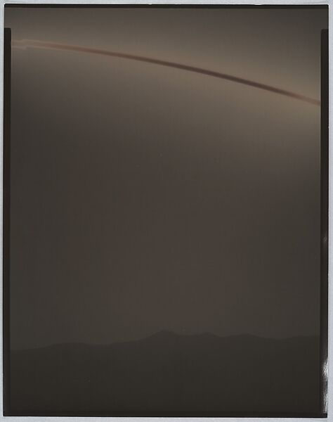 Sunburned, GSP #166, Mohave/Winter Solstice, Chris McCaw (American, born 1971), Gelatin silver prints