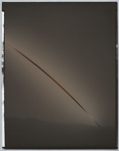 Sunburned, GSP #166, Mohave/Winter Solstice, Chris McCaw (American, born 1971), Gelatin silver prints