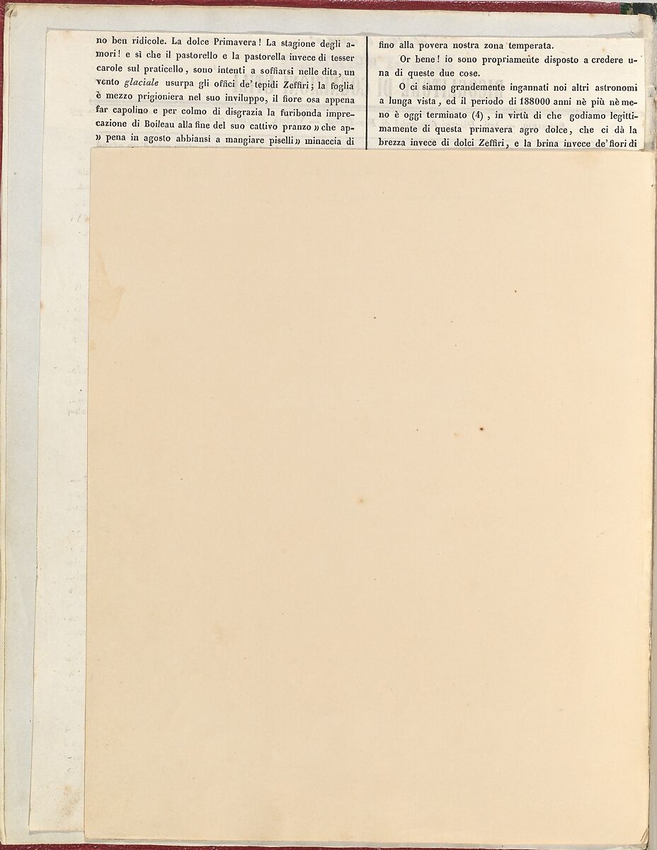 [Manuscript Letter from W. H. Fox Talbot to Antonio Bertoloni], William Henry Fox Talbot (British, Dorset 1800–1877 Lacock), Ink on paper (manuscript)