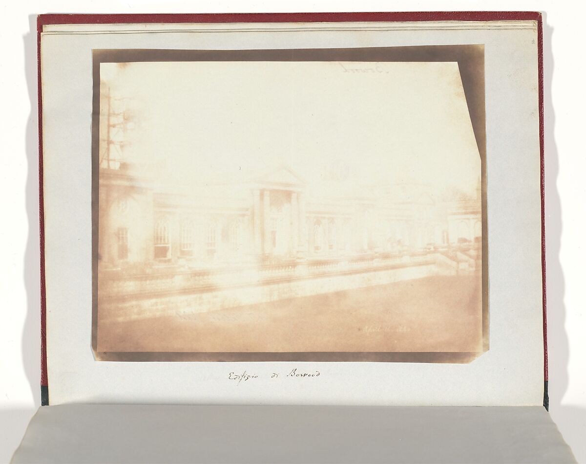Bowood, William Henry Fox Talbot (British, Dorset 1800–1877 Lacock), Salted paper print from paper negative 