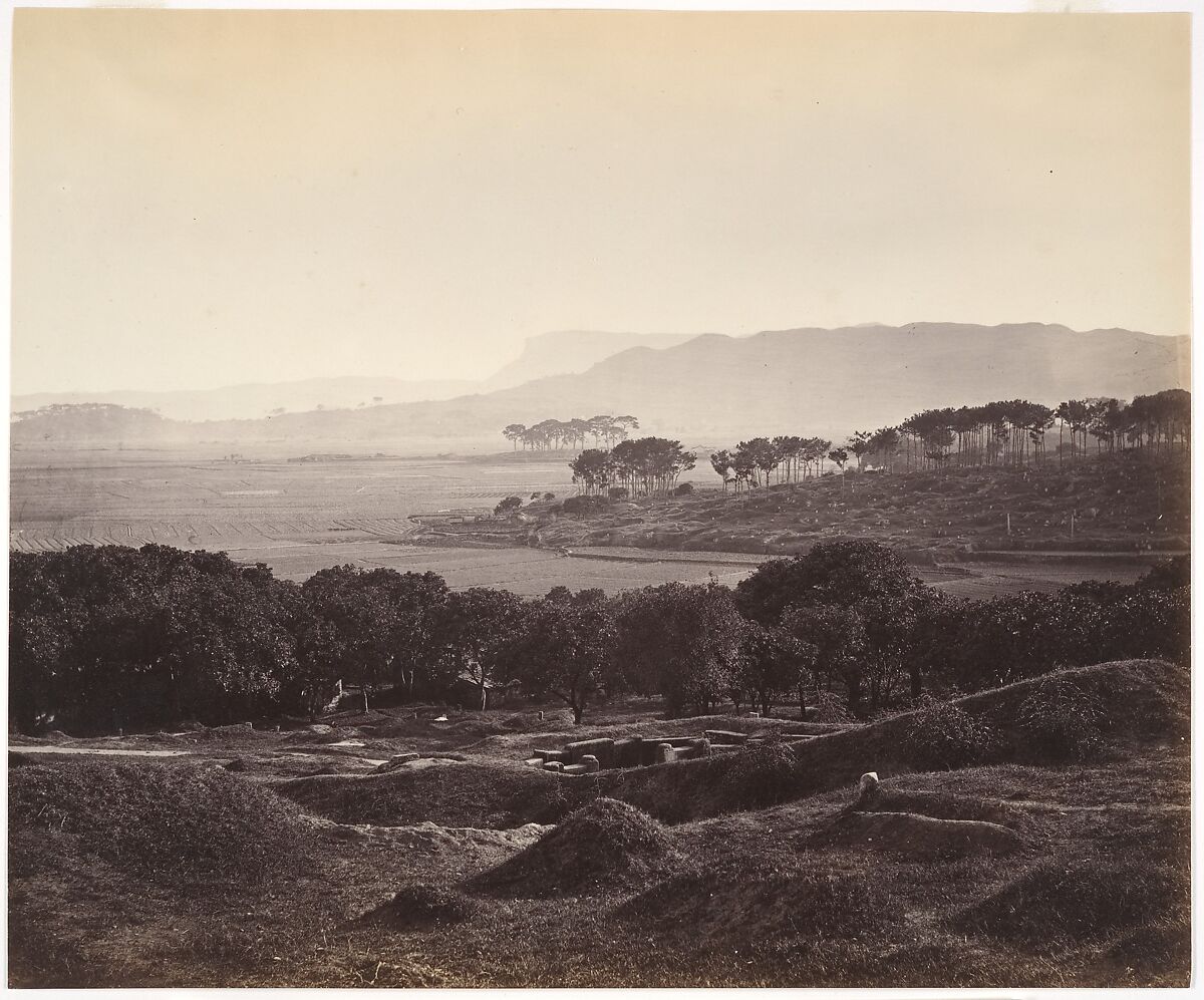 Lovers Leap, Foochow, Attributed to John Thomson (British, Edinburgh, Scotland 1837–1921 London), Albumen silver print from glass negative 