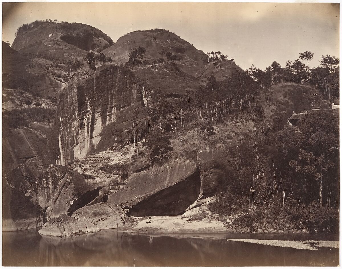 Hisiu Peak, Lai Afong (Chinese, 1839–1890), Albumen silver print from glass negative 